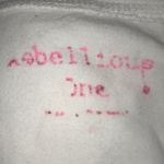 Rebellious One   let your heart wander crop short sleeve top size M Photo 3