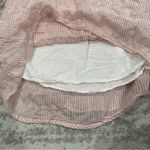 Cloth & Stone By Anthropologie Pink Striped Mini Wrap Skirt Photo 4