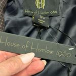 House of Harlow NWT 1960 Micro Plaid Blazer Photo 3