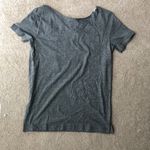 PINK - Victoria's Secret VS Pink Grey Logo Oversized Off The Shoulder Tunic Top Size XS Photo 1