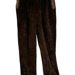 INC Women's | Rio  | Vintage Brown Suede Italy Zip Jacket Pantsuit 2 pc. Photo 6