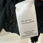 StitchDrop Black Lightweight “Love is in the Air” Heart Sweater, Size Large Photo 5