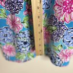 IBKUL Dress Womens XL Blue Floral Golf Active Sleeveless UPF 50 Sun Zip Pockets Photo 7