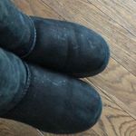 UGG  black suede short boots size 5 Photo 6