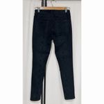 joe's jeans JOE’S JEANS Black Snake Print The Icon Mid Rise Skinny Ankle Jeans Size 26 Photo 2