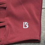 Buffbunny Collection Buffbunny Ivy Long Line Crop Lace Up Sports Bra Red Size Small Photo 3