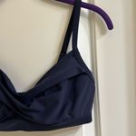 Athleta Women's Twister Underwire Bikini Top Navy 32D/DD Navy 964874 Photo 4