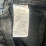 Edikted  Black waxed denim Flared Pants.  Size S Photo 3