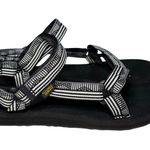 Teva Original Universal Sandal Campo Black + White Women's Size 10 Photo 2