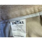 A.W.A.K.E. Tan Corduroy High Rise Flared Trousers Size 36/ US 4 Photo 4