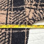 SKIMS  Cozy Knit Unisex Plaid Hooded Sweatshirt; Kangaroo Pouch; Medium Photo 4