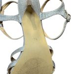 Badgley Mischka Shoes Womens Size 7.5 Glitter Strappy Heels Sandals Dressy Forma Photo 8