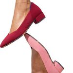 Rothy's The High Point Tulip Flats, Women's size 8 New Pink Photo 3