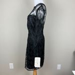 Gunne Sax Jessica McClintock Dress 11/12 Sequin Lace Whimsigoth VTG Deadstock Photo 7