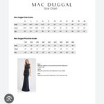 Mac Duggal Midnight Blue Fabulous Lace Illusion Bodice Beaded Belt Gown Sz.22W Photo 15