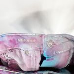 American Eagle  Size 16 Jeans Handmade Tie Dye Mom Jeans Pink Blue High Rise 974 Photo 10