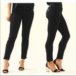 Lilly Pulitzer  South Ocean Skinny Jeans‎ Onyx 00 Ribbon Lace Leg Photo 1