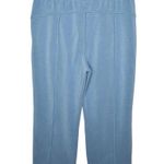 Lululemon Womens Utility Blue Softstreme High Rise Straight Leg Cropped Pants 10 Photo 1