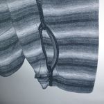 Gap  Active XL Black Gray Stripe Hoodie Top Photo 6