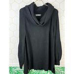 Anthropologie Paloma Black Cowl Neck Tunic Sweater - Size - Medium Photo 5