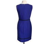 Nine West Shift Dress Womens Size 8 Blue Corpcore Color Block Photo 4