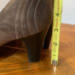 Clarks Artisan Society Ball Suede Pumps Taupe Women’s Size 8W (wide) Photo 15