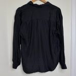 Petite Sophisticate Vintage Sophisticates Petites by Jonathan Martin 100% Silk Blouse Black Sz Med Photo 4