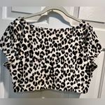 Old Navy  swim top - leopard / animal print. Size XL Photo 1