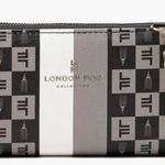 London Fog  Diana Signature Double Zip Crossbody Bag NWT Photo 0