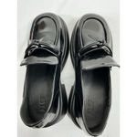 Womans ALGF Slipon Chunky Loafers Size 9 Black NWOT Photo 6