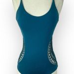 Red Carter Teal crochet one piece swimsuit by , NEW womens small bathing suit Photo 3