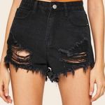 Windsor Black Denim Shorts  Photo 0