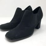 Liz Claiborne black fabric booties Photo 5