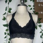 Aeropostale  Black Lacey Racerback Bralette Photo 0