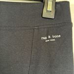 Rag and Bone  Sunday Black Leggings w/ Logo Size Med EUC Original Retail $350 #2886 Photo 4