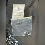 Garnet Hill Black & White Bandana Print V-Neck Drop Waist Buttoned Dress Size 12 Photo 6