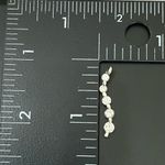 Sterling Silver Vintage Signed 925 Journey Clear Cubic Zirconia CZ Drop Pendant Photo 9