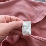 Apiece Apart  Mauve pink v neck sweater w/ puff‎ sleeve corset top Photo 6