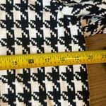 Vtg liola houndstooth cardigan button up long sleeve ladies wool Cotton size M White Size M Photo 5