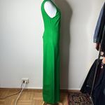 Lulus  Green Good Times Only One Shoulder Maxi Dress Photo 6
