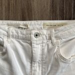 Pilcro and the Letterpress  High-Rise White Flare Jeans 31 Women’s Cropped Photo 5