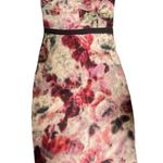 Moulinette Soeurs Pink Red Strapless Sheath Dress sz 4 Photo 0