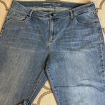 Old Navy  curvy Profile sweetheart Straight Leg Mid Rise blue jeans Photo 14