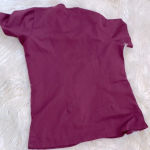 Marilyn Monroe  by Medi Chic burgundy Nurses scrub top size medium Photo 5