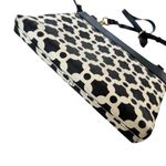 Spartina 449  Linen and Leather May River Onyx Crossbody Bag Black Cream Photo 12