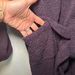 Barefoot Dreams Bearfoot Dreams Plush Purple Robe Size 1 Small Pockets Cozychic Knit Style 509 Photo 4