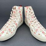 Gucci  Major Blind For Love Rose Serie Print Satin High Top Floral Sneakers EU 38 Photo 11