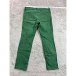 Pilcro and the Letterpress Green Denim Pants Size 31 Stretch Casual School Photo 4