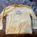 Coors Light Yellow Crewneck Size XL Photo 2