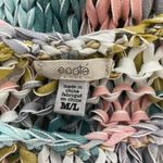 Ecote  Woven Multicolor Textured Tank Top | Size M/L | Boho Knit Sleeveless Top Photo 3